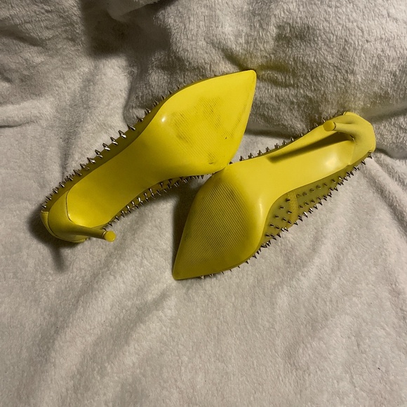 Steve Madden Vala-S CITRON heels size 10 - Picture 2 of 4